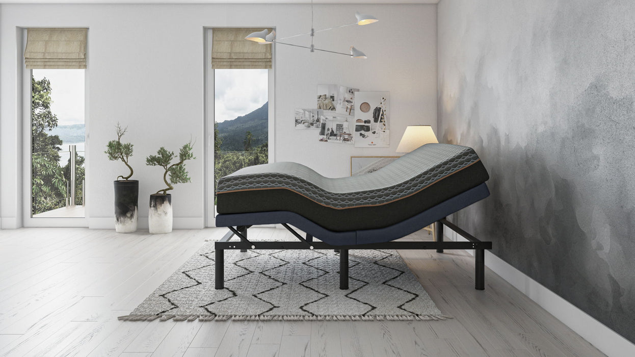 Copper Lux Hybrid - 14" Mattress With Copper Infused Contouring Memory Comfort Layer And Supportive Coil System