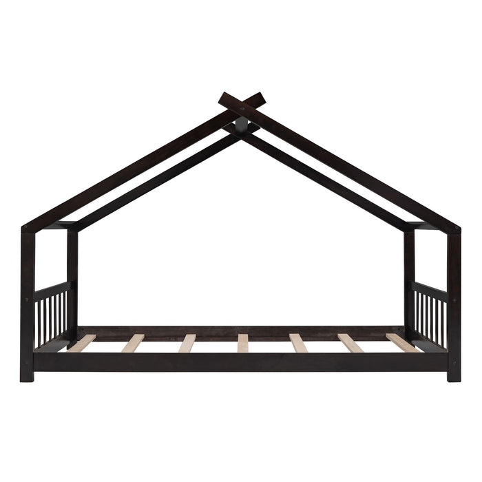 Wooden Playhouse Bed