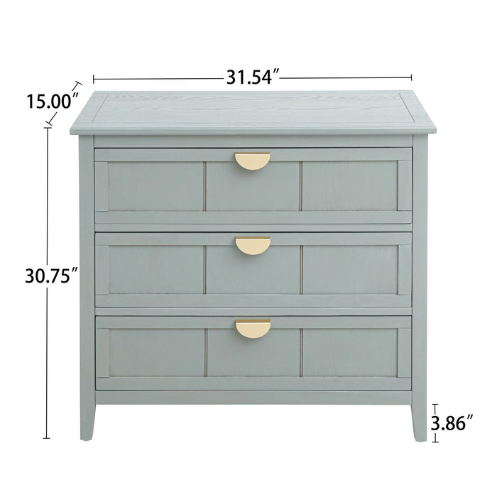 Classic 3 Drawer Cabinet