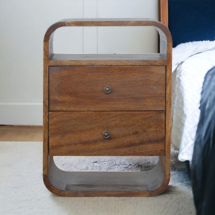 Curve Drawer Nightstand