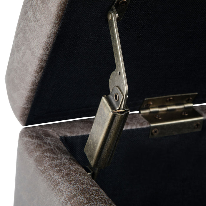 Dover - Upholstered Storage Ottoman Bench
