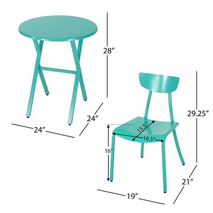 Taro - Bistro Set - Teal