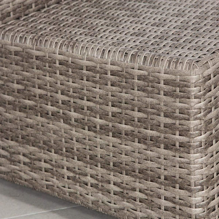 Stylish Outdoor Ottoman With Cushion For Comfort