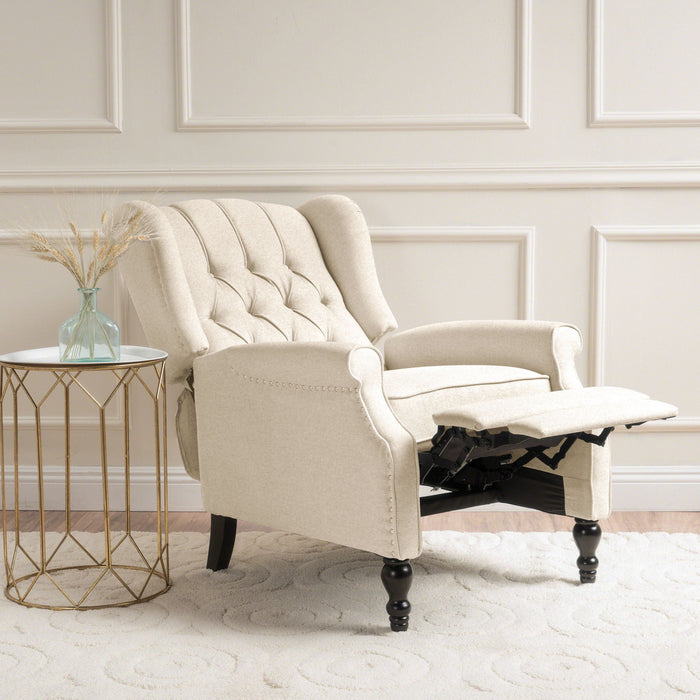 Tufted Arm Chair Recliner