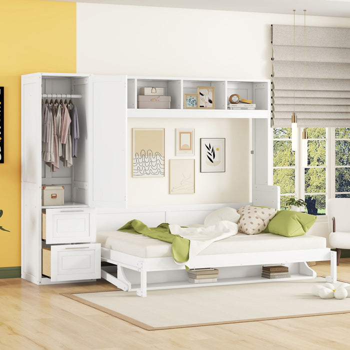 Murphy Wall Bed With Closet And Drawers