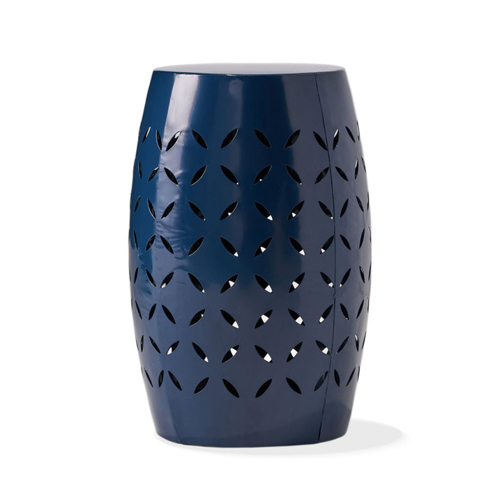 12" Outdoor Lace Cut Side Table