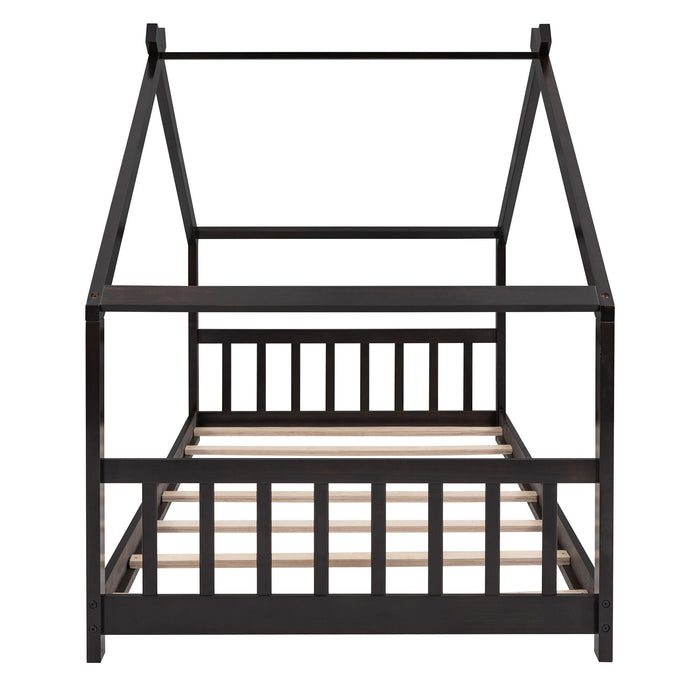 Wooden Playhouse Bed