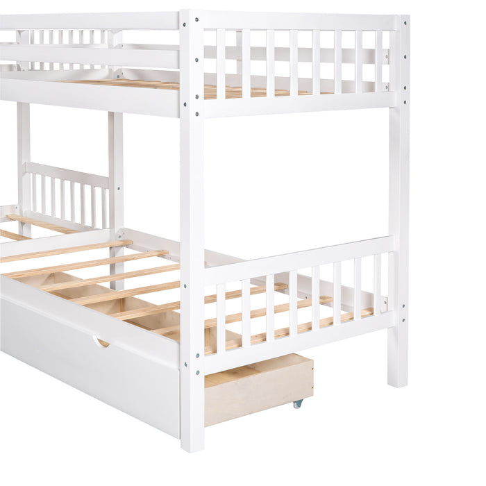 L Shaped Bunk Bed With Drawers
