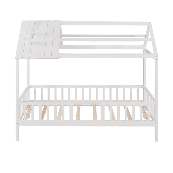 House Bed With Fence