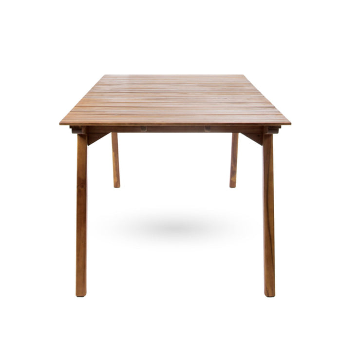 Outdoor 6 Seater Dining Set With Cushins - Cream